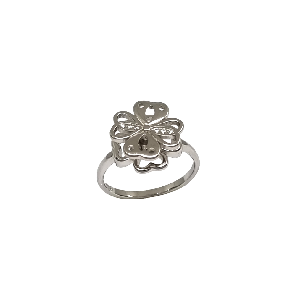 Flower Movable Ring In 925 Sterling Silver MGA - LRS4891