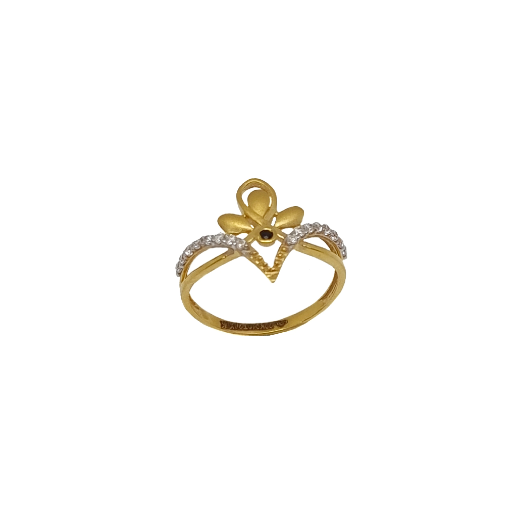 Modern Designer Ring In 22K Gold MGA - LRG1408