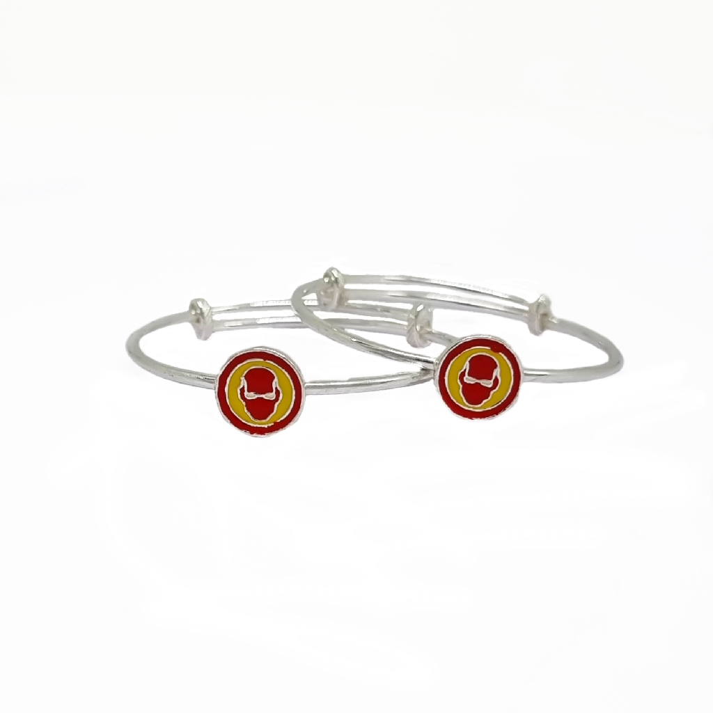 Cartoon Face Kids Kadli In 925 Sterling Silver MGA - KDS2960