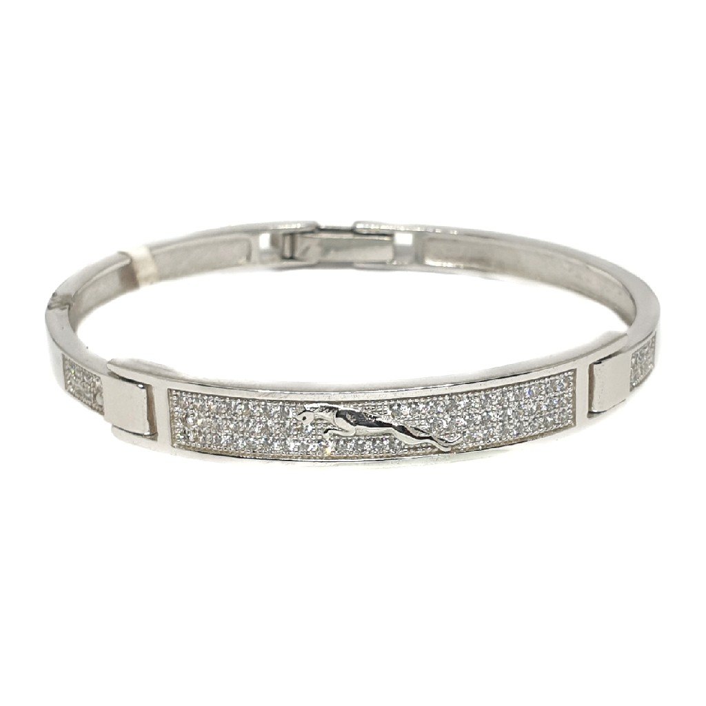 925 Sterling Silver Jaguar Baccha Bracelet MGA - KRS0085