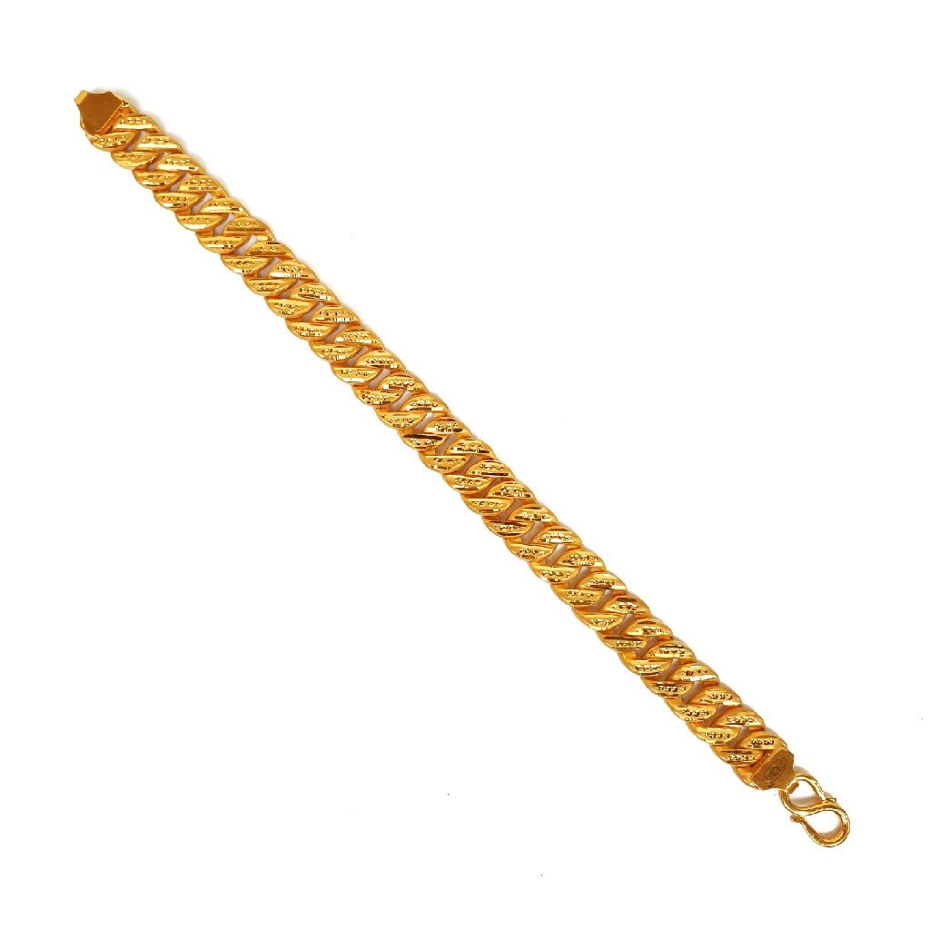 One gram gold plated singapore bracelet mga - bre0011