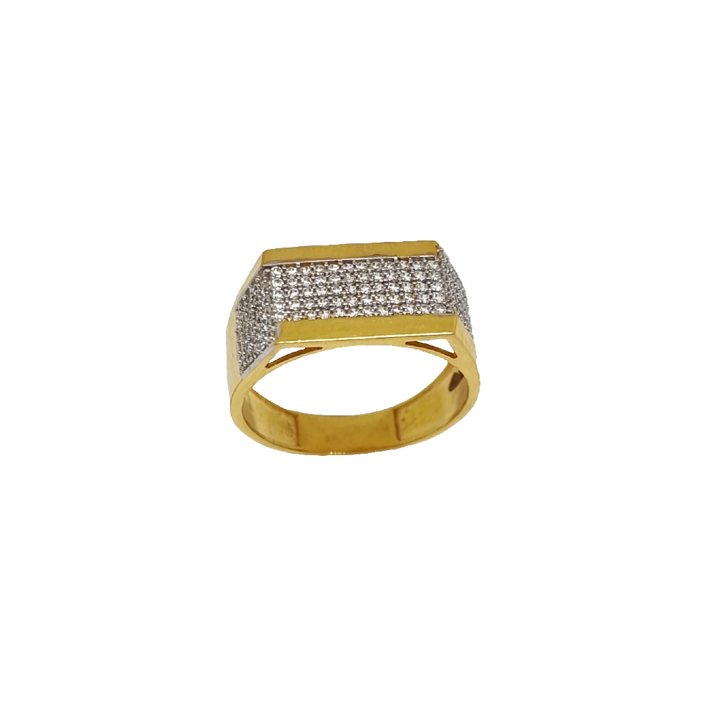 New Collection In 22k Gold Gents Ring MGA - GRG0347