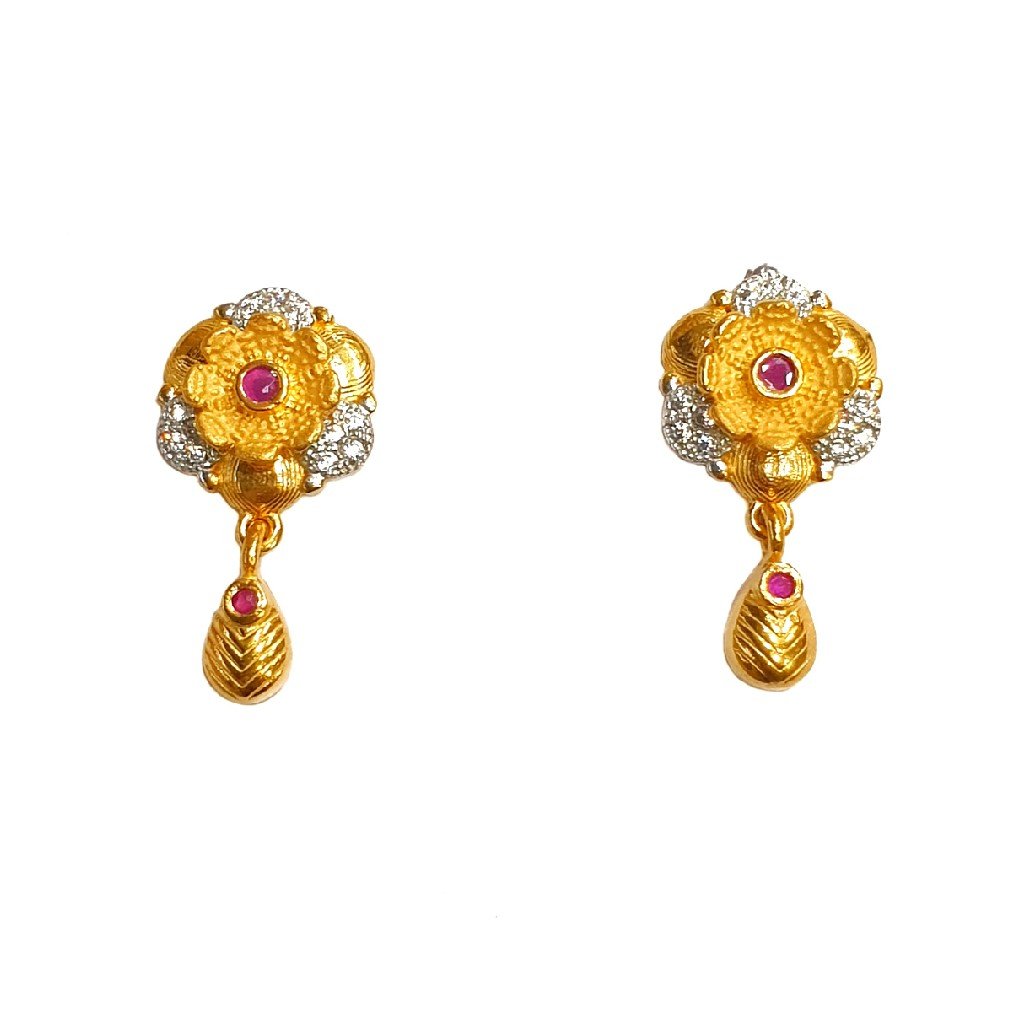 1 Gram Gold Forming Flower Shaped Mangalsutra MGA - MSE0450