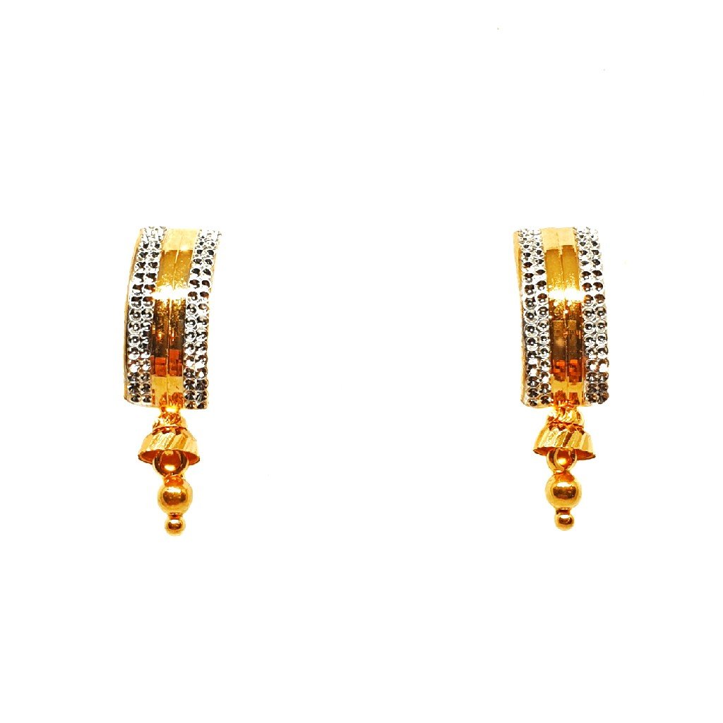 22K Gold Fancy Earrings MGA - BTG04...
