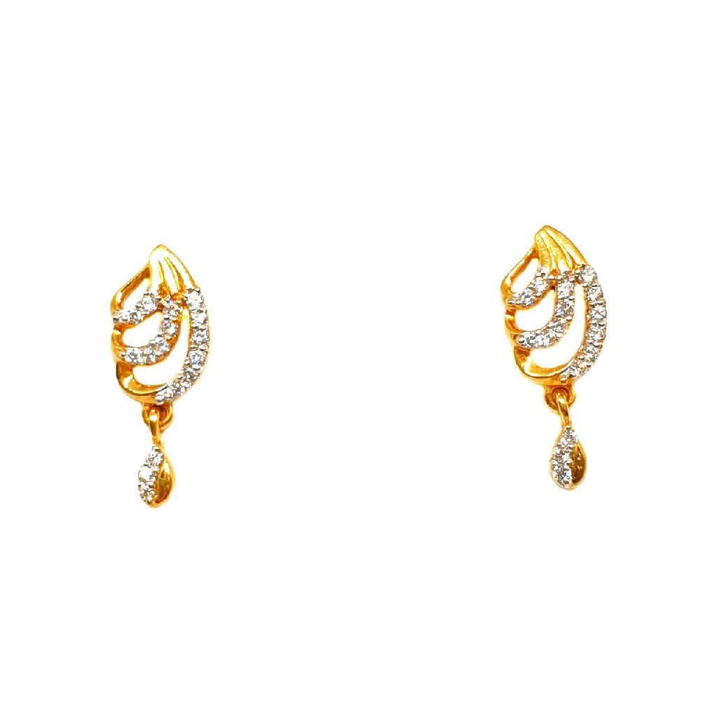 22K Gold Fancy Earrings MGA - BTG02...