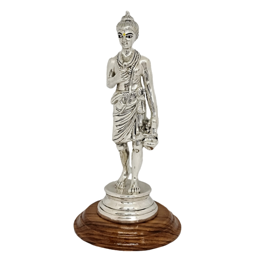 Silver nilkhant varni murti for hom...