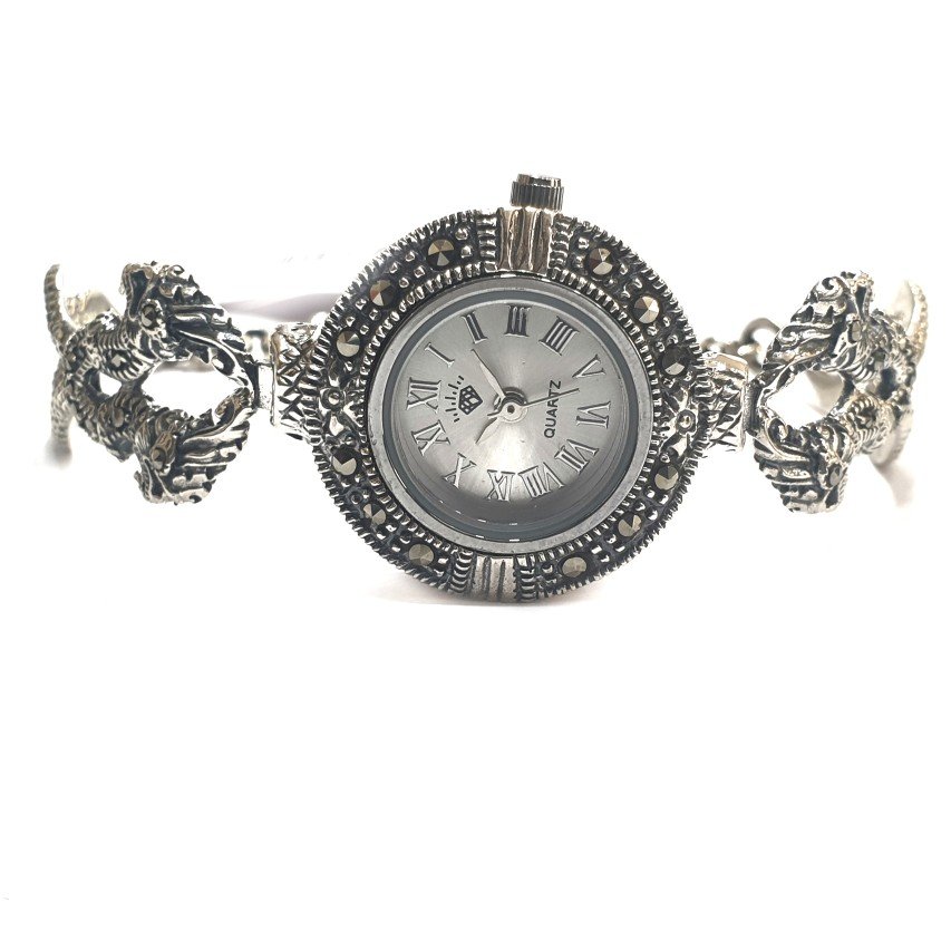 9255 Sterling Silver Antique Watch MGA - SW002