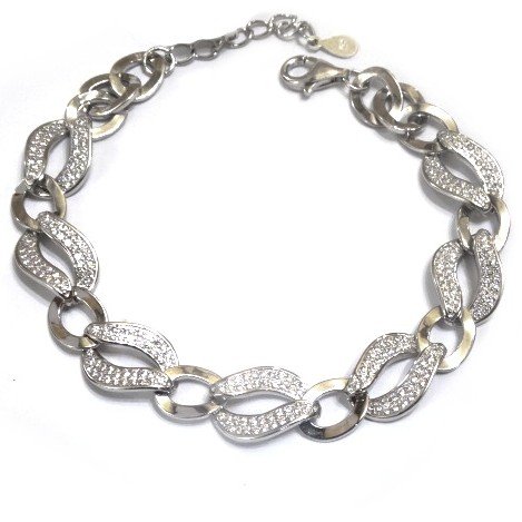 925 Sterling Silver Fancy Bracelet...