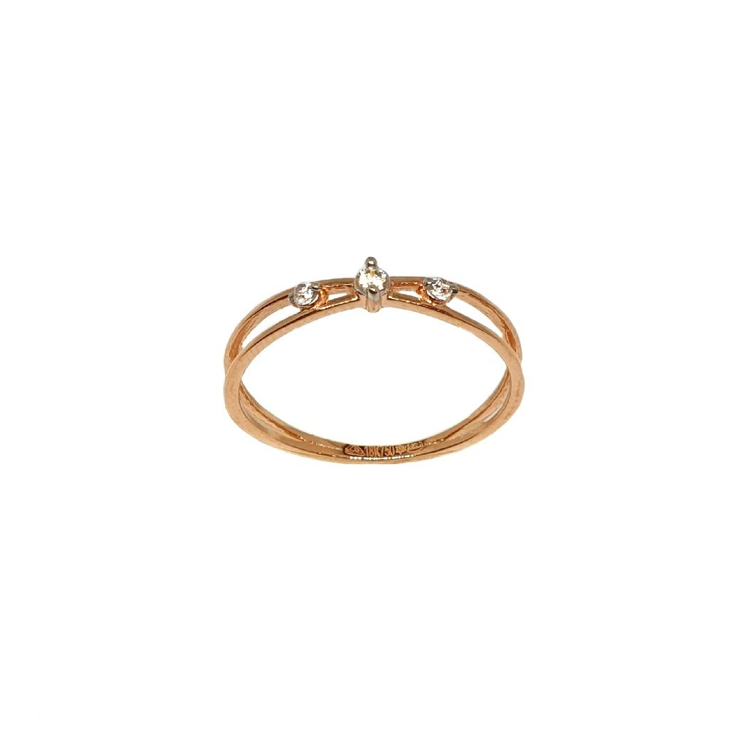 18K Rose Gold Modern Ring MGA - LRG...