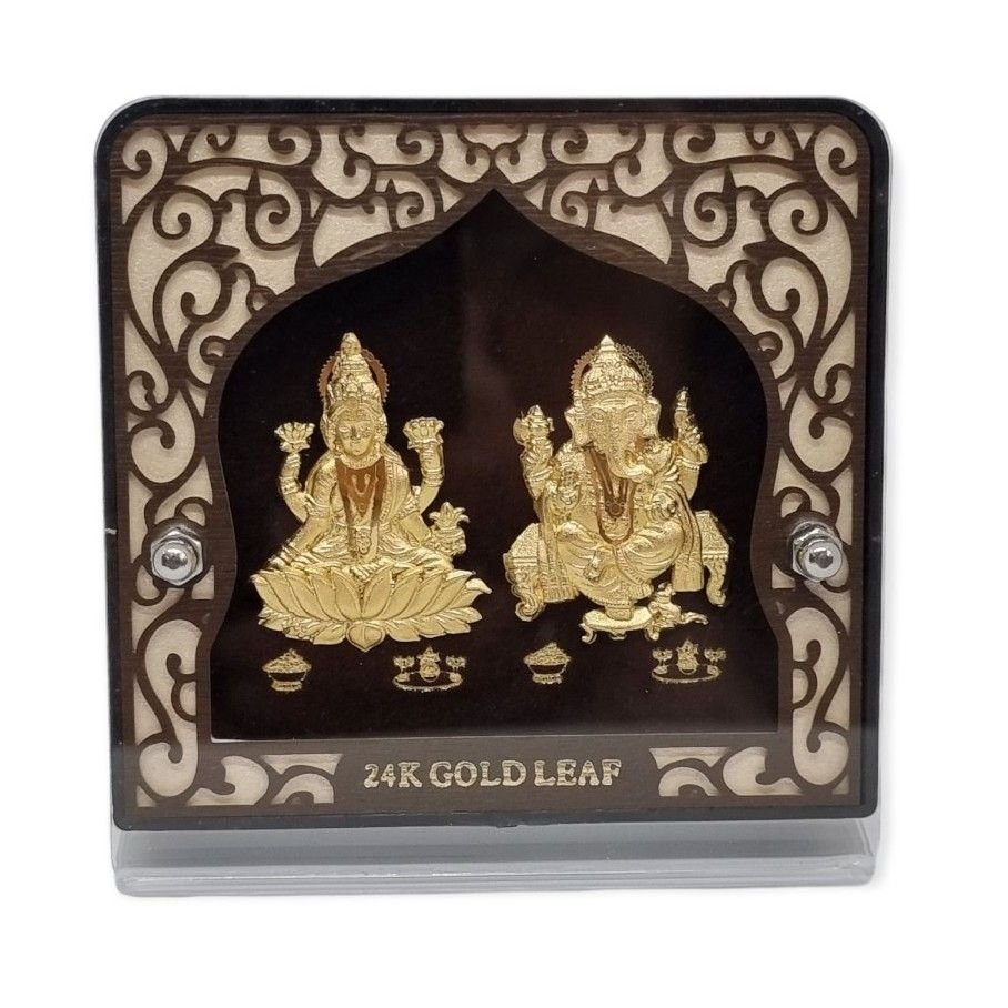 24 carat gold goddess laxmiji and l...