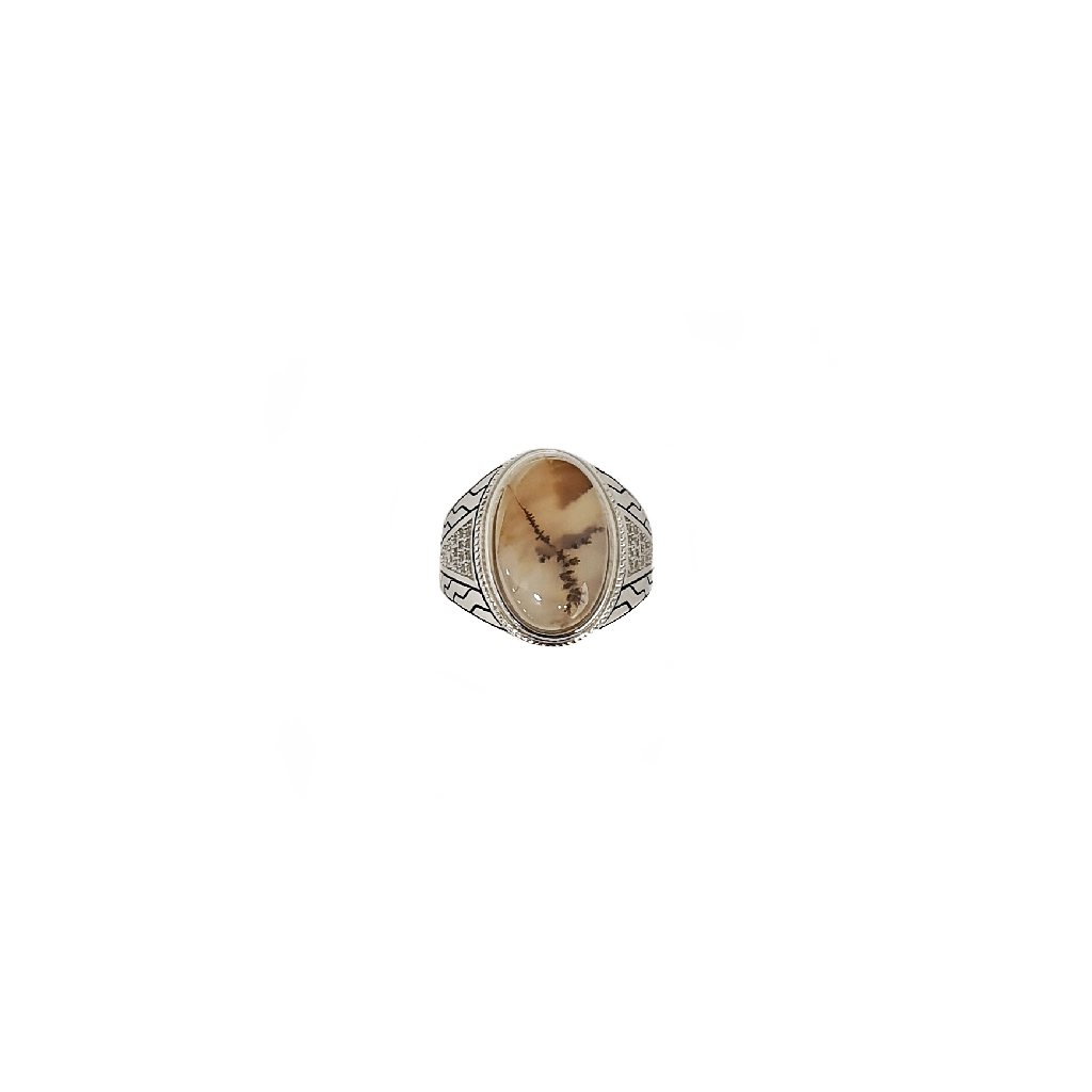 Beautiful Stone Gents Ring In 925 Sterling Silver MGA - GRS2821
