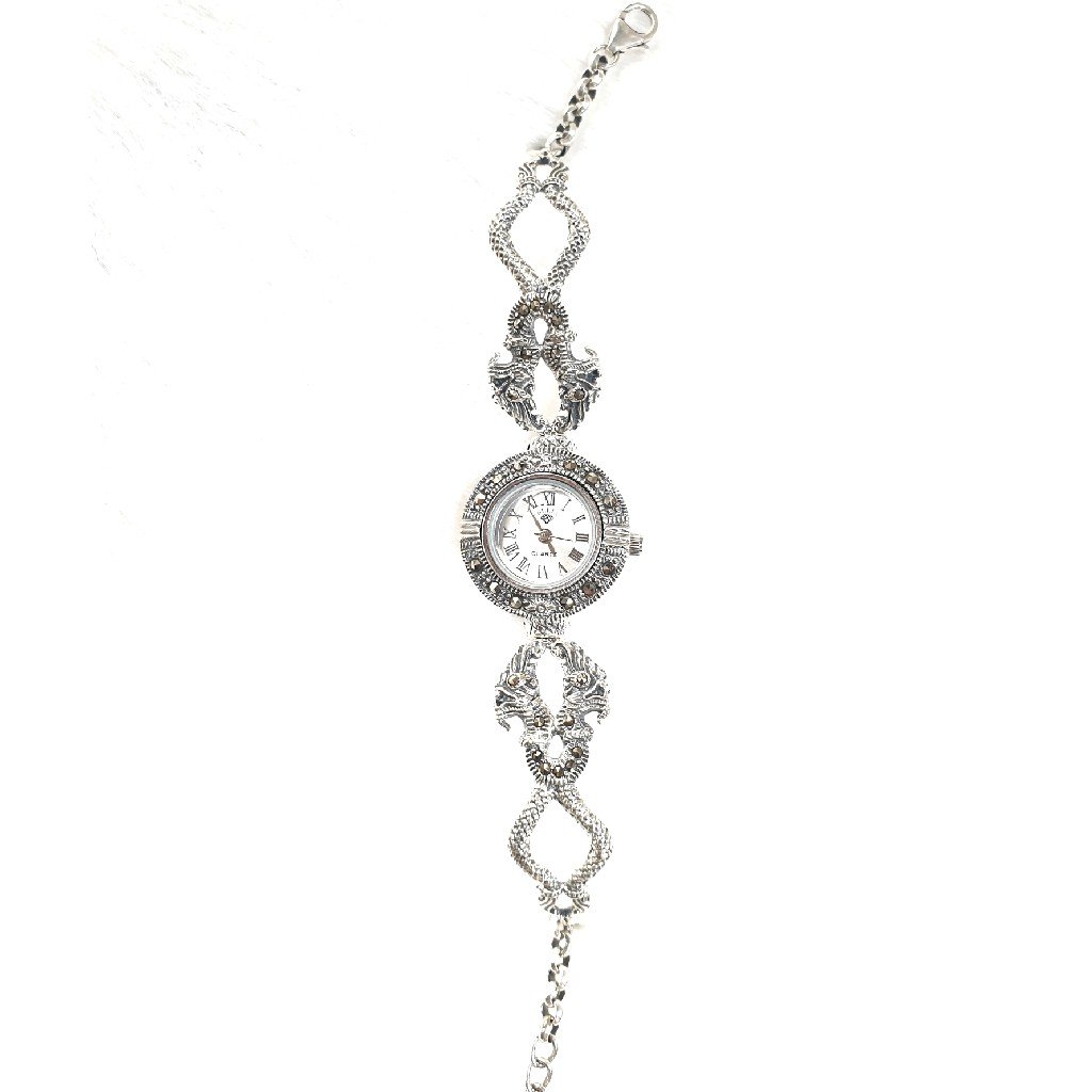 9255 Sterling Silver Antique Watch MGA - SW002