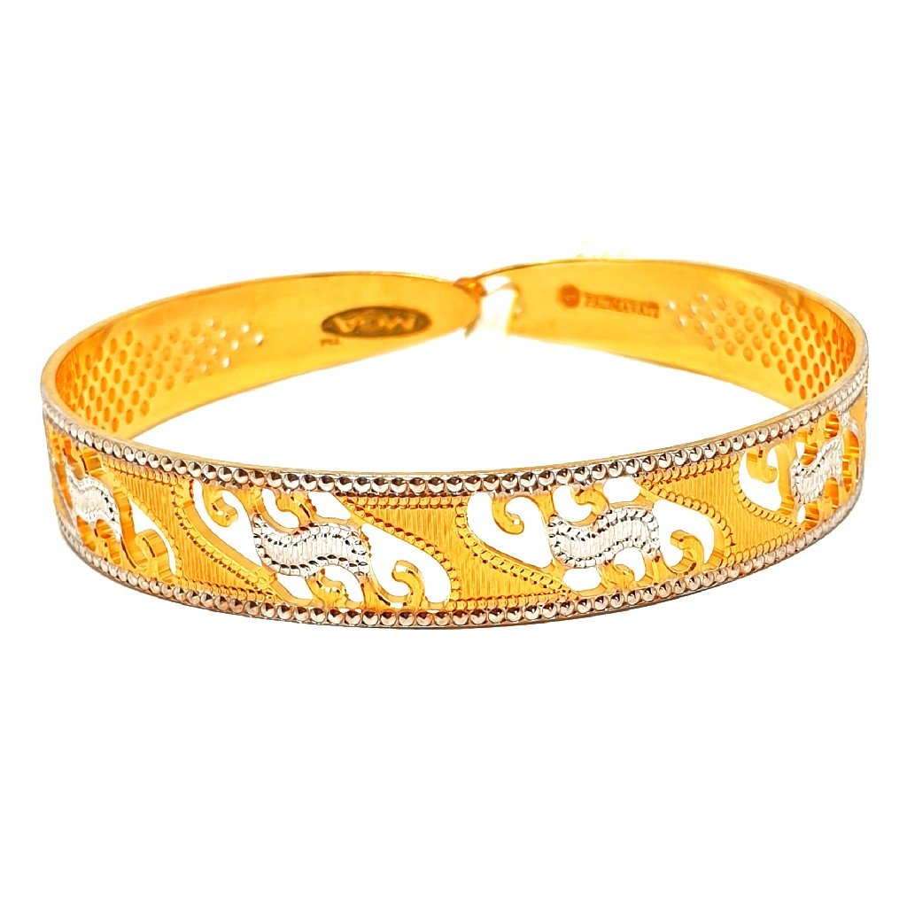 1 gram gold forming cnc bracelet mga - bre0085