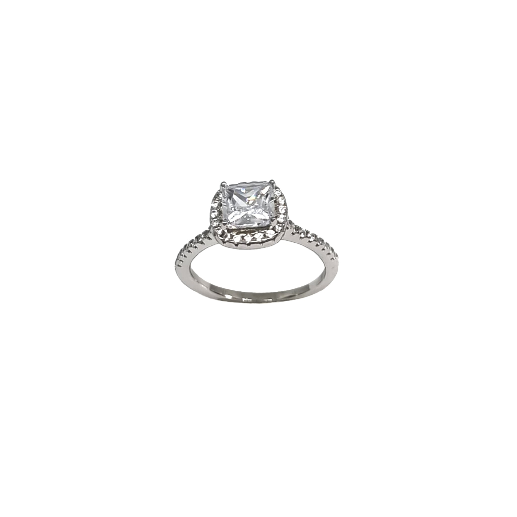 Diamond Proposal Ring In 925 Sterli...