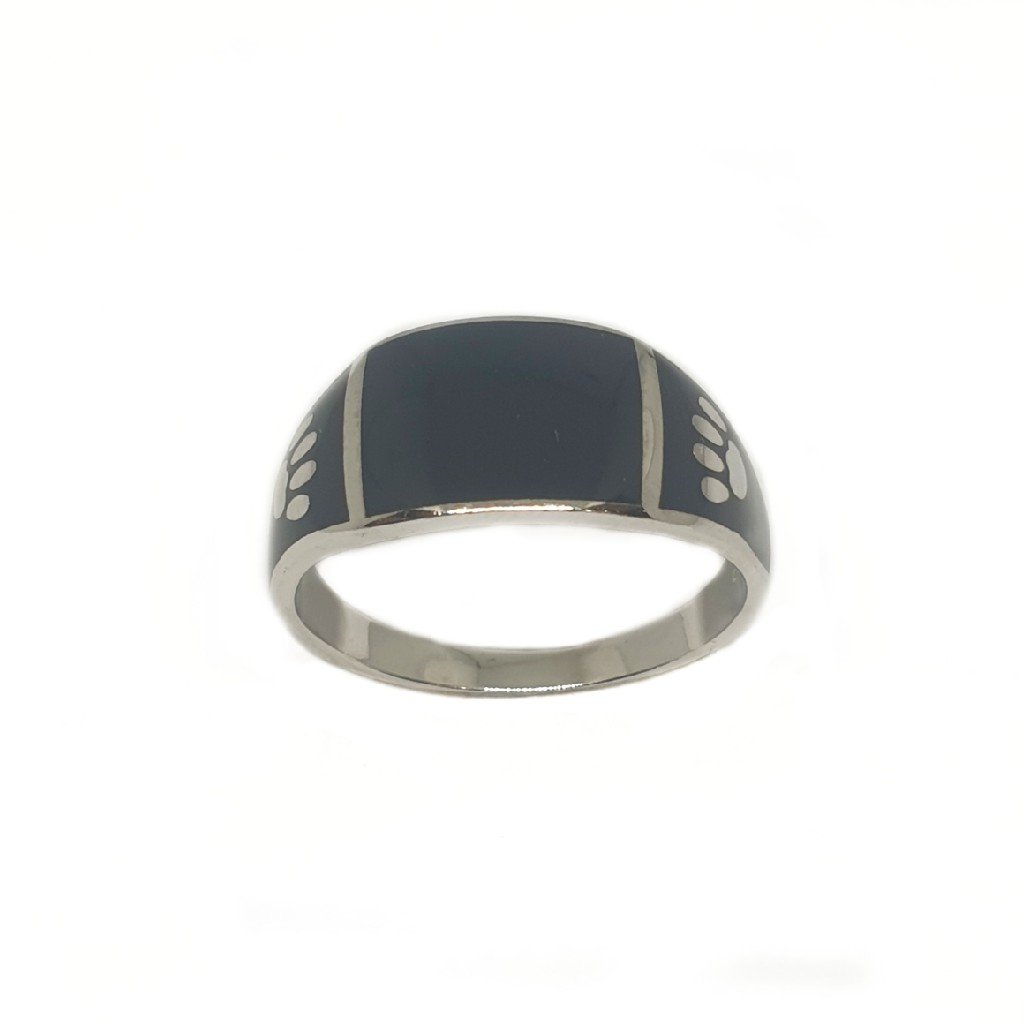 925 Sterling Silver Meenakari Ring...