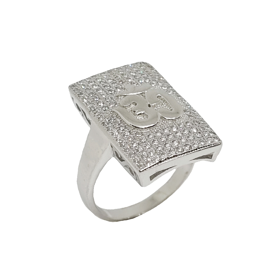 Om Ring In 925 Sterling Silver MGA - GRS2654