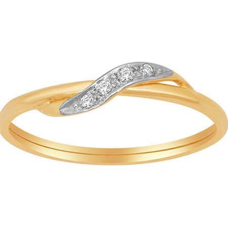18k rose gold real diamond ring mga...