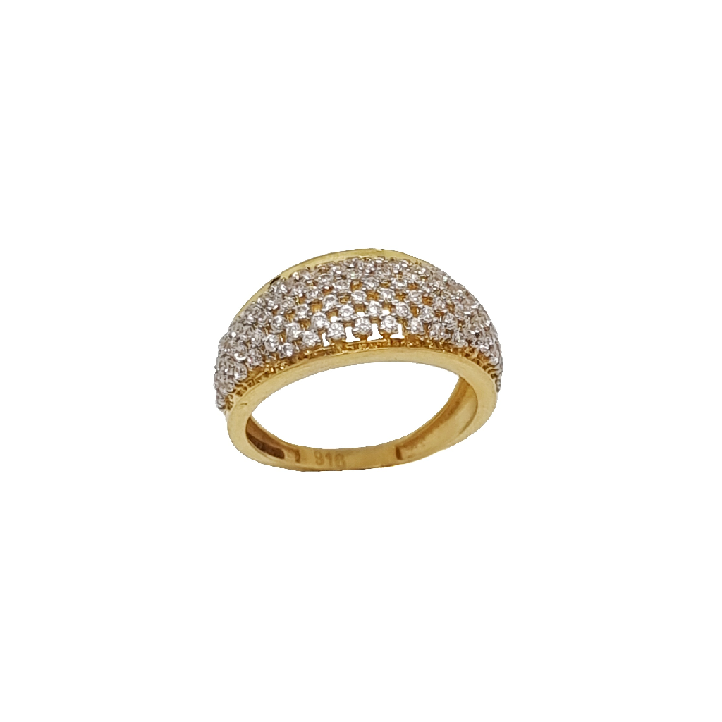 Diamond Ring For Women In 22K Gold...