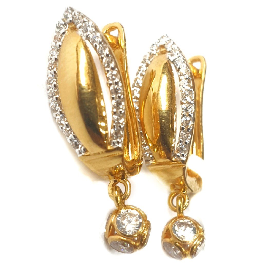 18k gold earrings mga - gb0018