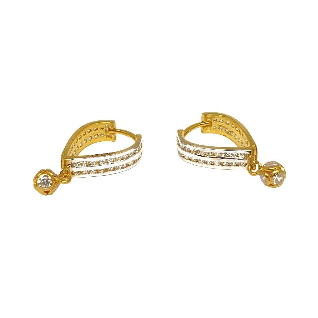 18K Gold Fancy Earrings MGA - BLG0542