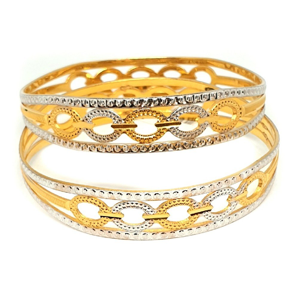 One gram gold forming bangles  mga - gf0051