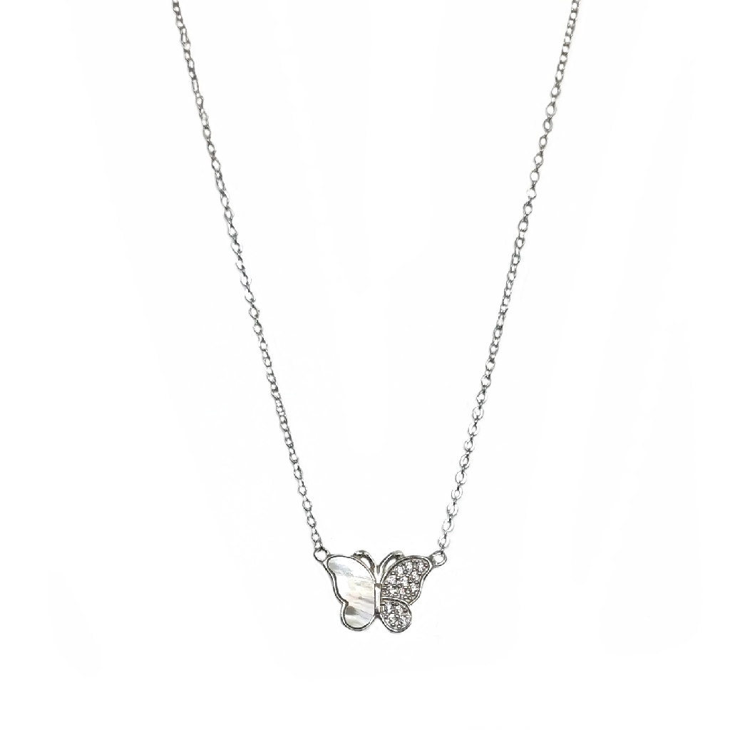 Butterfly Chain Pendant In 925 Sterling Silver MGA - CHS2307