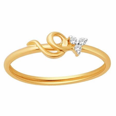 18k gold real diamond ring mga - rdr0039