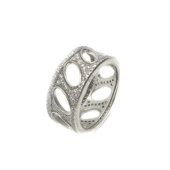 925 Sterling Silver Oval Shape Thum...
