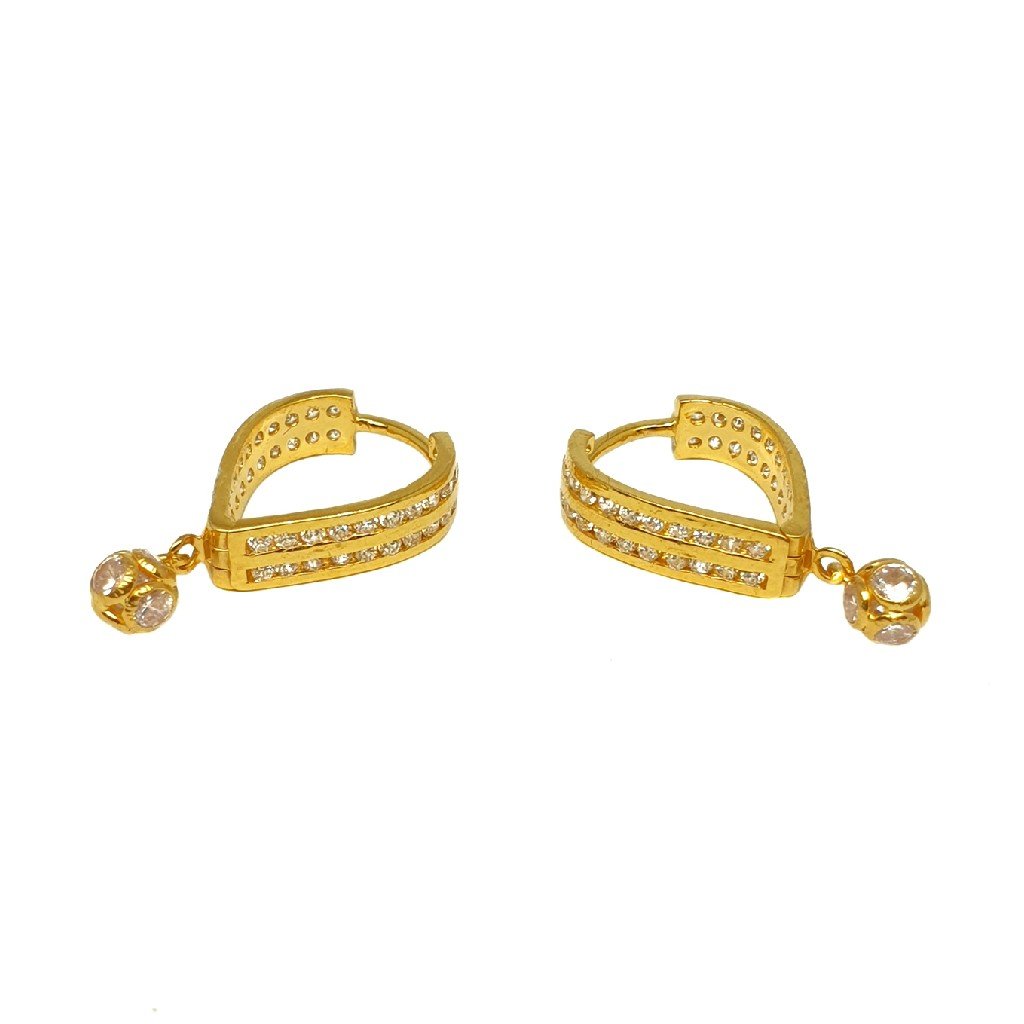 18K Gold Fancy Earrings MGA - BLG0542