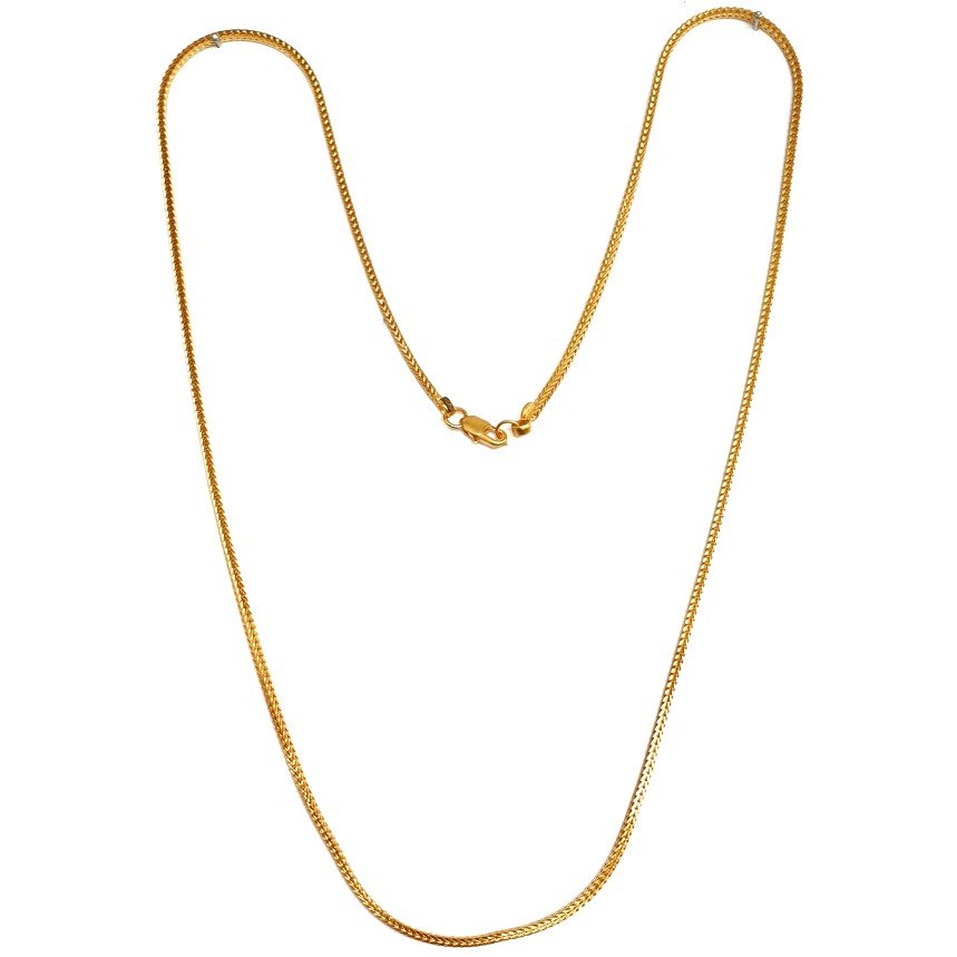 1 gram gold plated chain mga - che0...