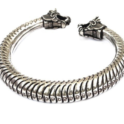 925 Sterling Silver Lion Bracelet M...